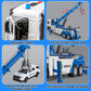 Hapyad Tow Truck Toy For Kids, Metal Tow Truck With Crane Toy Model With Lights And Sounds, Construction Vehicles For 3 4 5 6 7