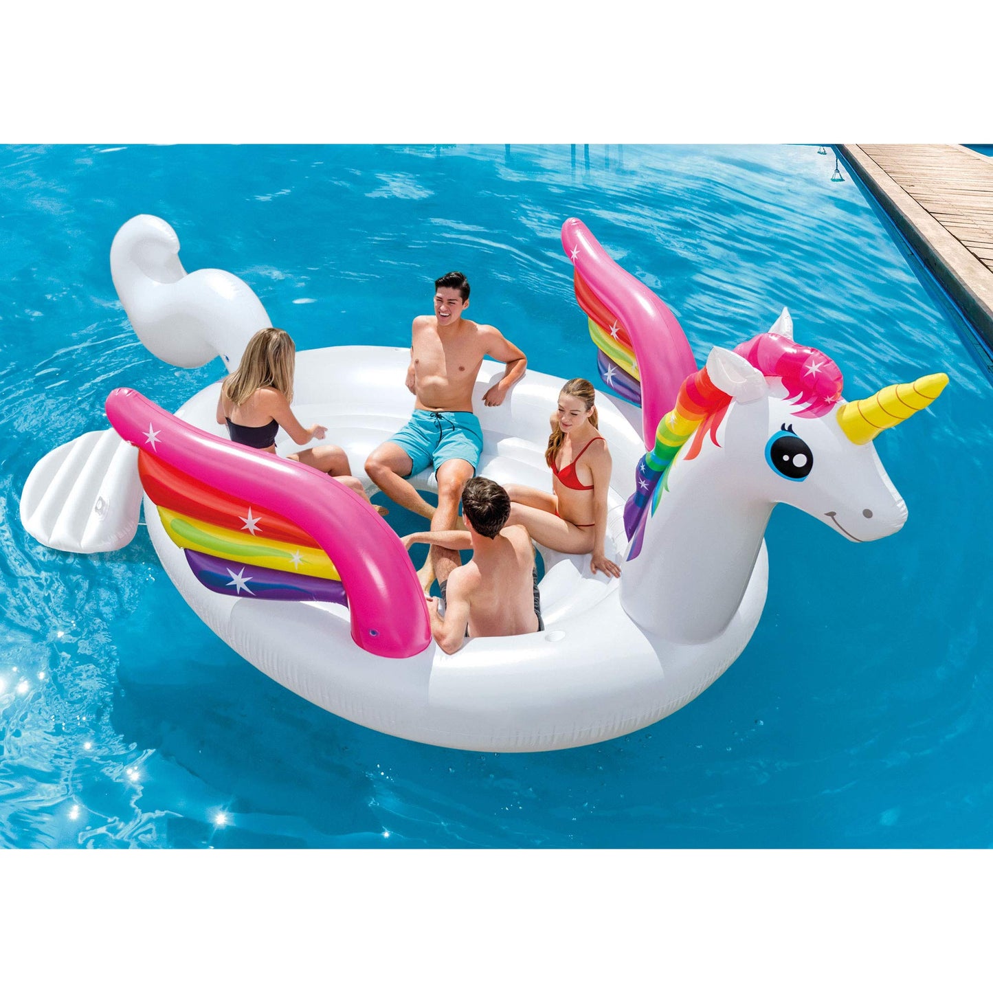 Intex Unicorn Party Island, Inflatable Island