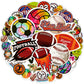 100Pcs Sports Stickers For Water Bottles, Sport Theme Stickers For Kids Boys Teens Include Volleyball Softball Football Basketba