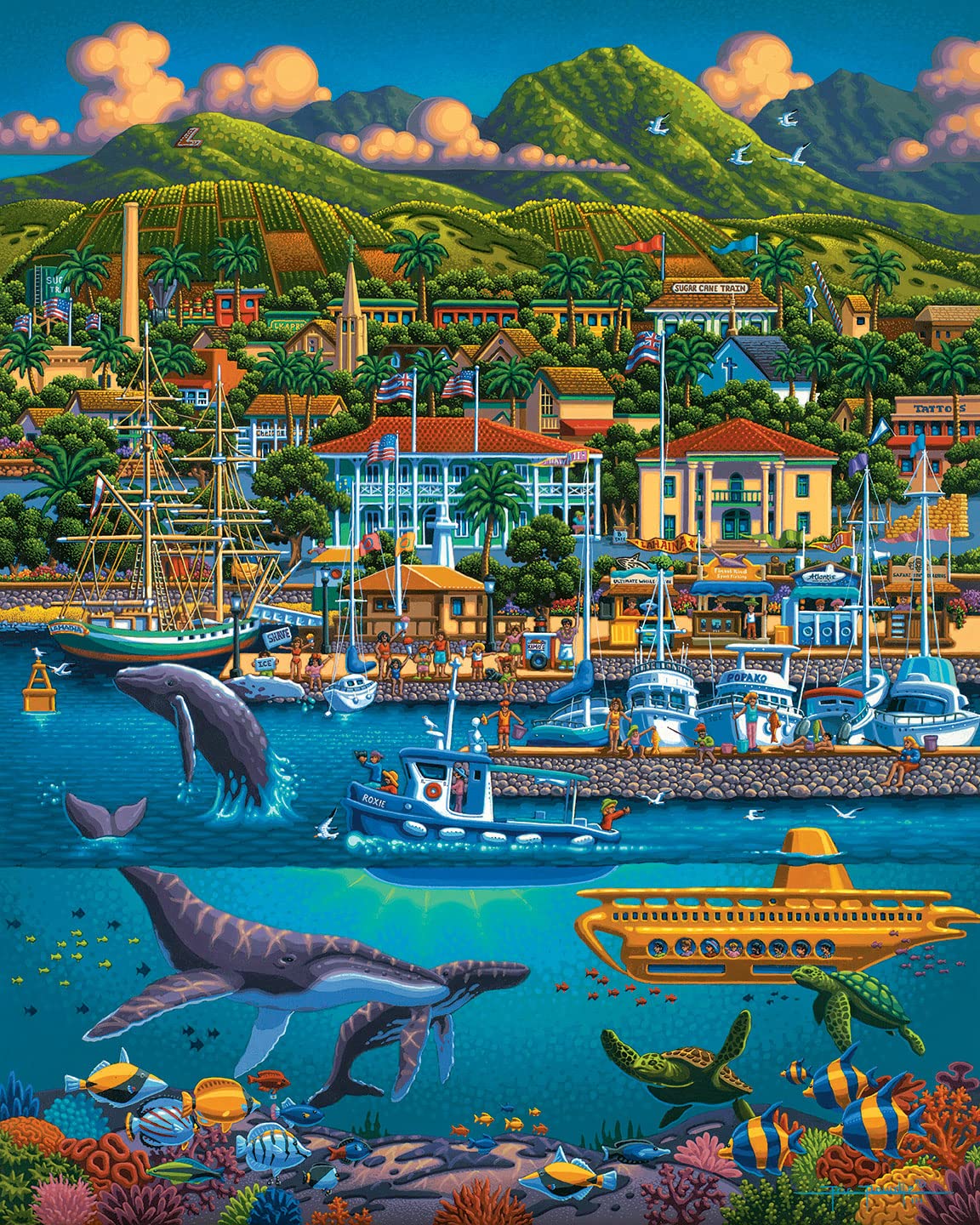 Dowdle Jigsaw Puzzle - Maui - 500 Piece