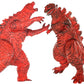 Twcare Set Of 2 Godzilla Legendary Fire Shin Figure Flaming King Of The Monsters Toys, Movable Joints Burning Action Movie Serie