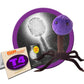 GIANT MICROBES T4 Bacteriophage Plush Toy - 5-inch Purple Soft Toy, Model GMD0735