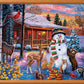 Winter Vistors 300 Pc