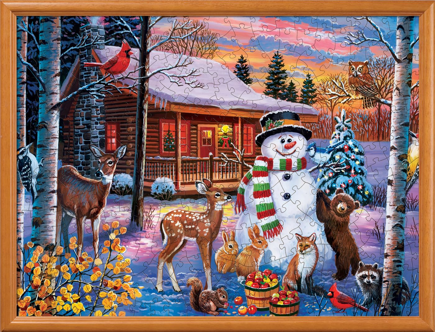 Winter Vistors 300 Pc