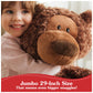 GUND Jumbo Philbin Teddy Bear, Plush Stuffed Animal, 29" Chocolate Brown, Model 6052820, Ideal for Ages 1 and Up