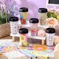 Yiyiring Set of 12 Mandala DIY Color Your Own Cups Diwali Mandala Crafts 10 oz Painting Coloring Cups Color Your Own Plastic Mug
