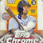 Mlb 2022 Topps Chrome Baseball Value Box  8 Packs