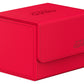 Ultimate Guard Sidewinder 100+, Deck Box For 100 Double-Sleeved Tcg Cards, Red, Magnetic Closure & Microfiber Inner Lining For Secure Storage