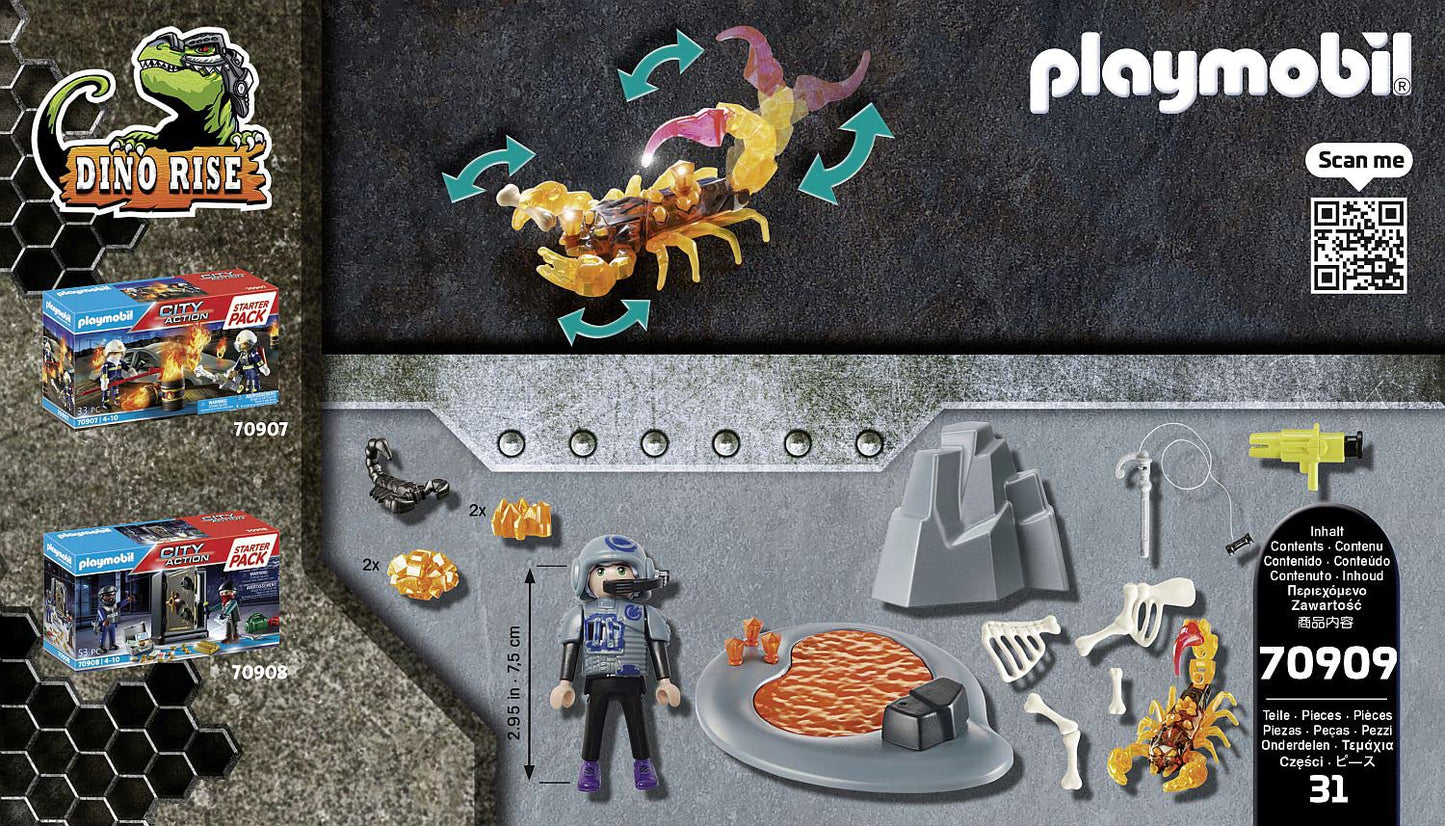 Playmobil Starter Pack Dino Rise: Fire Scorpion