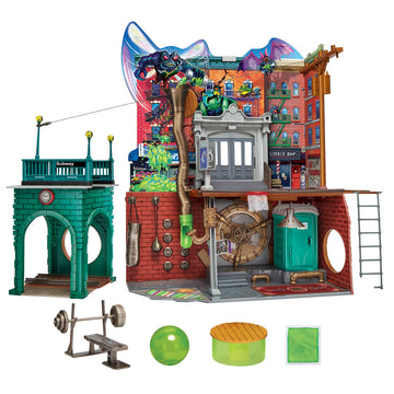 Teenage Mutant Ninja Turtles: Mutant Mayhem Sewer Lair Playset By Playmates Toys