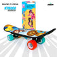 Jaspo Street Runner Junior 18 Inches Fiber Skateboard for Kids Upto 7 Years Age Group Recommended for Boys and Girls (Suitable f