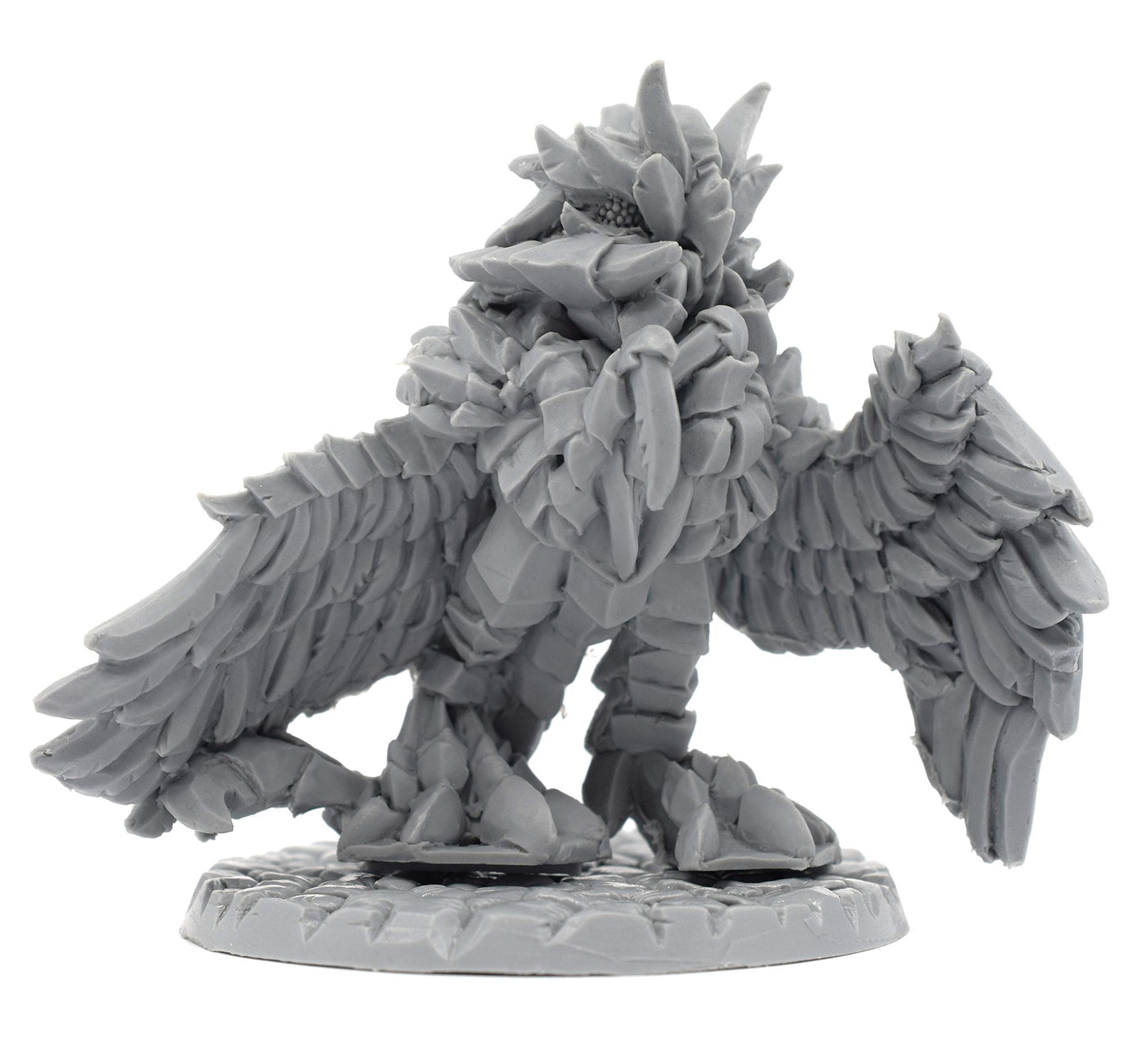 Stonehaven Miniatures Dire Owl Miniature Figure, 100% Urethane Resin - 66Mm Tall - (For 28Mm Scale Table Top War Games) - Made In Usa