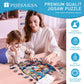 Wooden Puzzles For Adults - Advanced Brave Wolf Wooden Puzzle Unique Shape Puzzels Wooden Jigsaw Puzzles For Adults, Wood Puzzle
