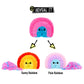 Fluffie Stuffiez Rainbow Small Collectible Feature Plush - Surprise Reveal Unboxing With Huggable Asmr Fidget Diy Fur Pulling, Ultra Soft Fluff