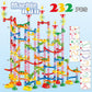 ailixinda Marble Toy Premium Set - 232 PCS STEM Building Blocks, 45 Marbles, Multicolor, 2"x3"x0.5" - Educational Fun for Kids