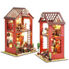 Book Nook Kit  Christmas DIY Dollhouse with Sensor Led Light  Wooden Puzzles  limited availability  for 14+ Teens and mature-themeds Building