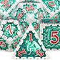 DND Metal Dice Set ARUOHHA Dungeons and Dragons Dice with Gift Box,D&D Dice Set D + D Large Polyhedral Dice for Pathfinder RPG B