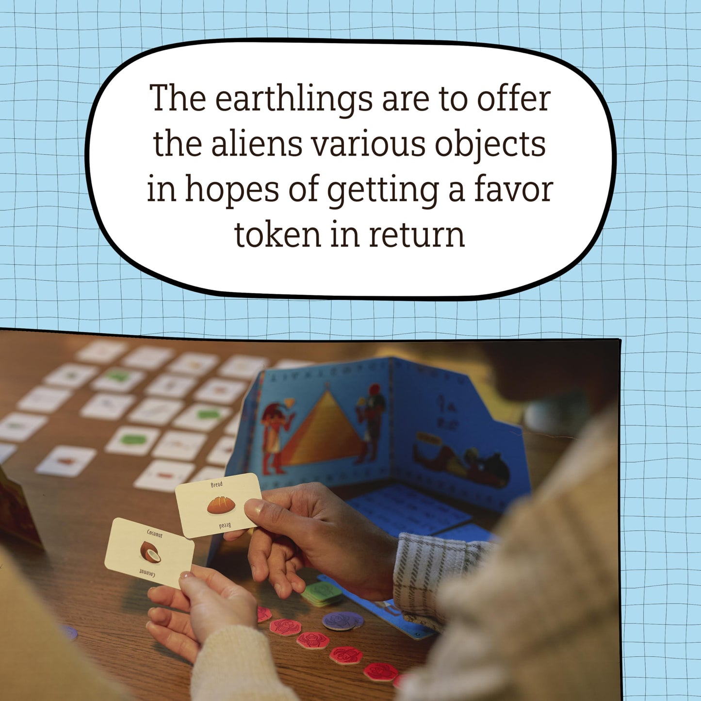 Roast & Toast Games First Contact Board Game | Adventure Game for 2-7 Players | Ages 12+ | Cardboard | Model HJW300619