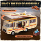 Orbblaster Rvs For Break Bad Building Set, Upgraded Creative Rvs Building Bricks Merchandise, Camper Van Building Set Toy For Bo