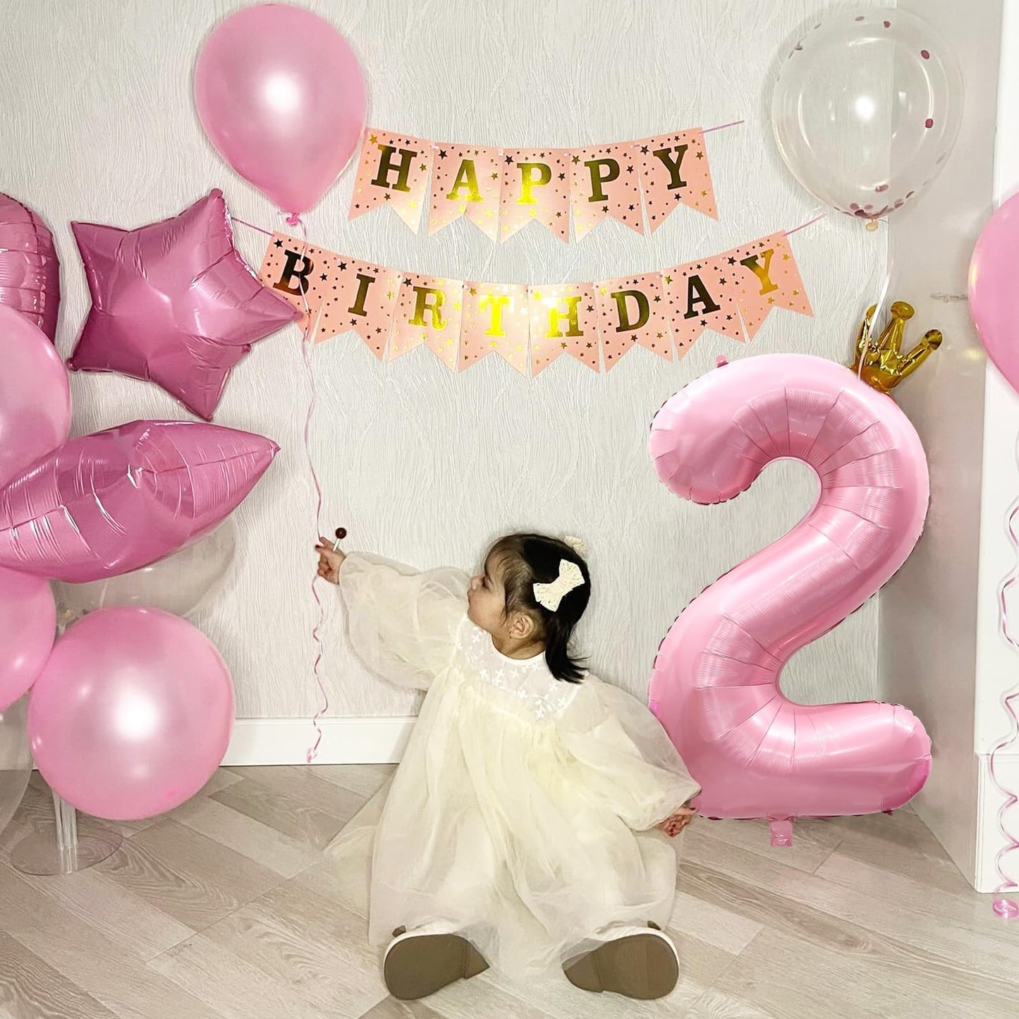 40 Inch Pink 20 Balloon Numbers, Large Number 20 Balloons Pink Foil Number Balloons, Light Pink 20th Foil Birthday Balloons for