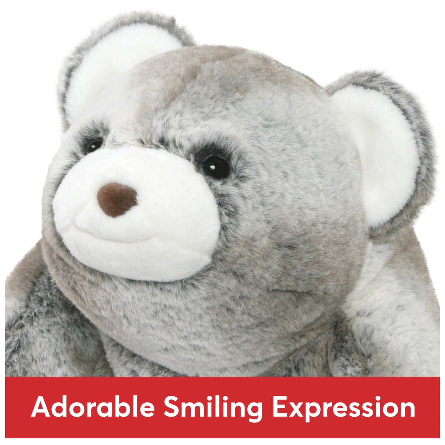 GUND Original Snuffles Teddy Bear, 13" Gray/Brown Stuffed Animal for Ages 1+, Fabric