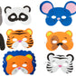 Rhode Island Novelty 24 Assorted Foam Animal Masks for Birthday Party Favors Dress-Up Costume