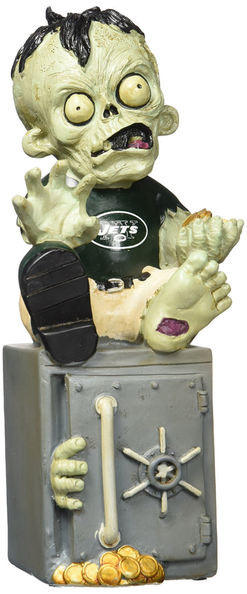 Foco New York Jets Resin Zombie Bank