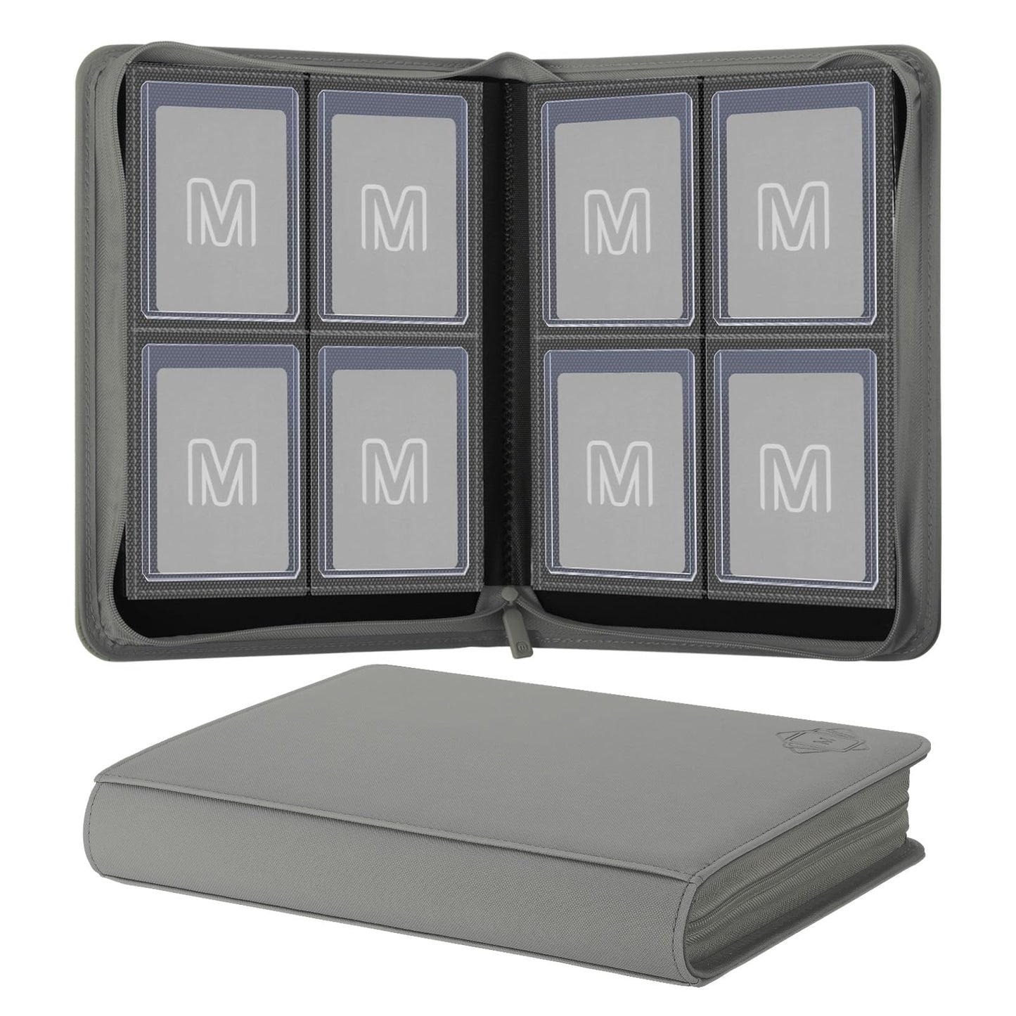 Toploader Binder,4-Pocket Side Load Trading Card Album, Holds 128 Cards With Double-Sided Pockets For Mtg, Sports Cards, Top Loa