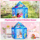 Mnagant Ice Castle Play Tent for Girls, Large Indoor/Outdoor Playhouse, 51" x 40", Portable Polyester with Carrying Bag, Ages 3-12