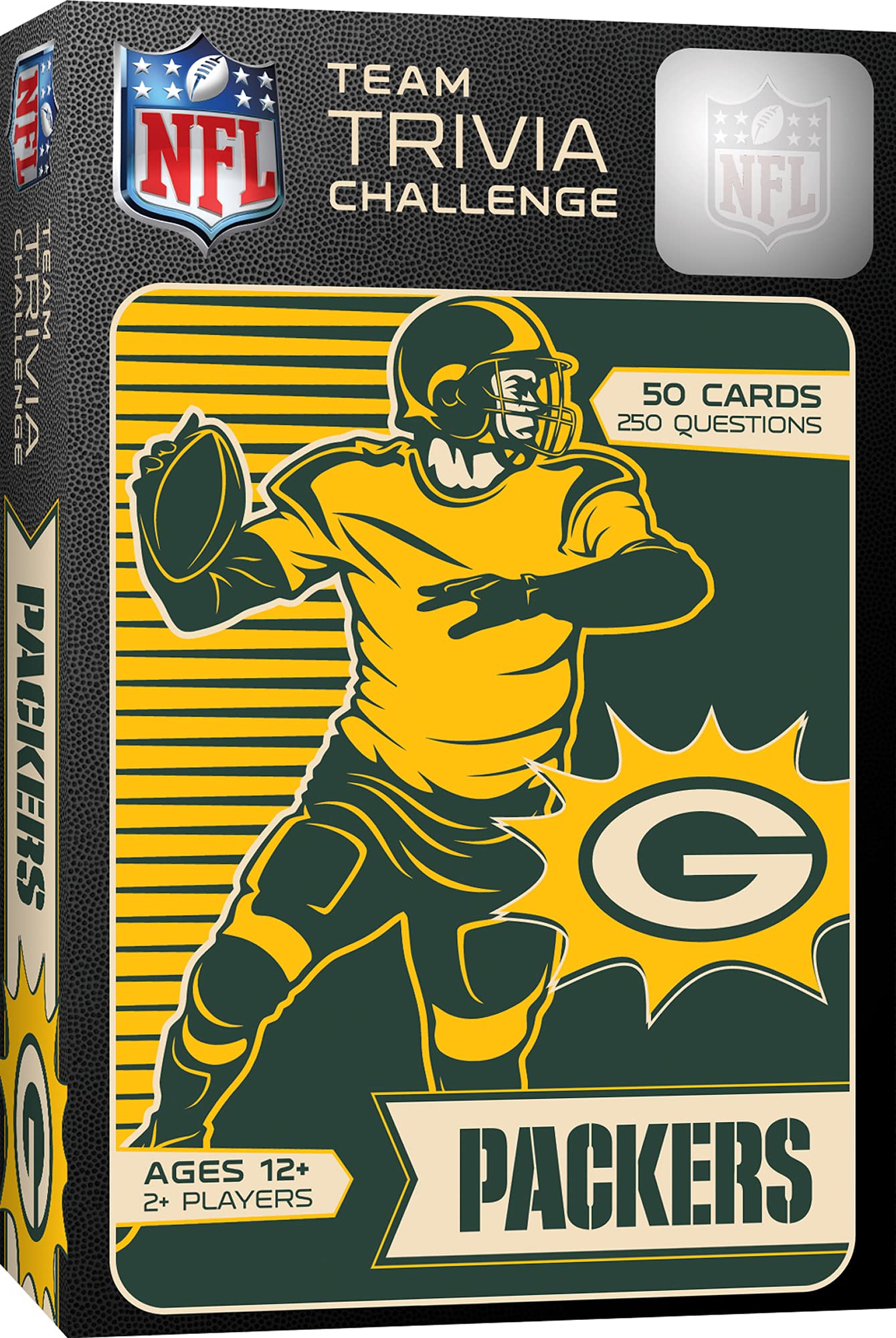 MasterPieces Game Day - NFL Green Bay Packers - Team Trivia Challenge  Officially Licensed