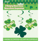26 Hanging Argyle St. Patricks Day Decorations, 3ct