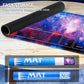 Biouai Stitched Mtg Playmats For Magic The Gathering Play Mat With Tube Case For Mtg Card Game Playing (Starry Zones)