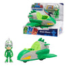 Pj Masks Save The Sky Gekko Mobile, 3-Inch Gekko Figure And Car, Green, Pretend Play, Kids Toys For Ages 3 Up By Just Play