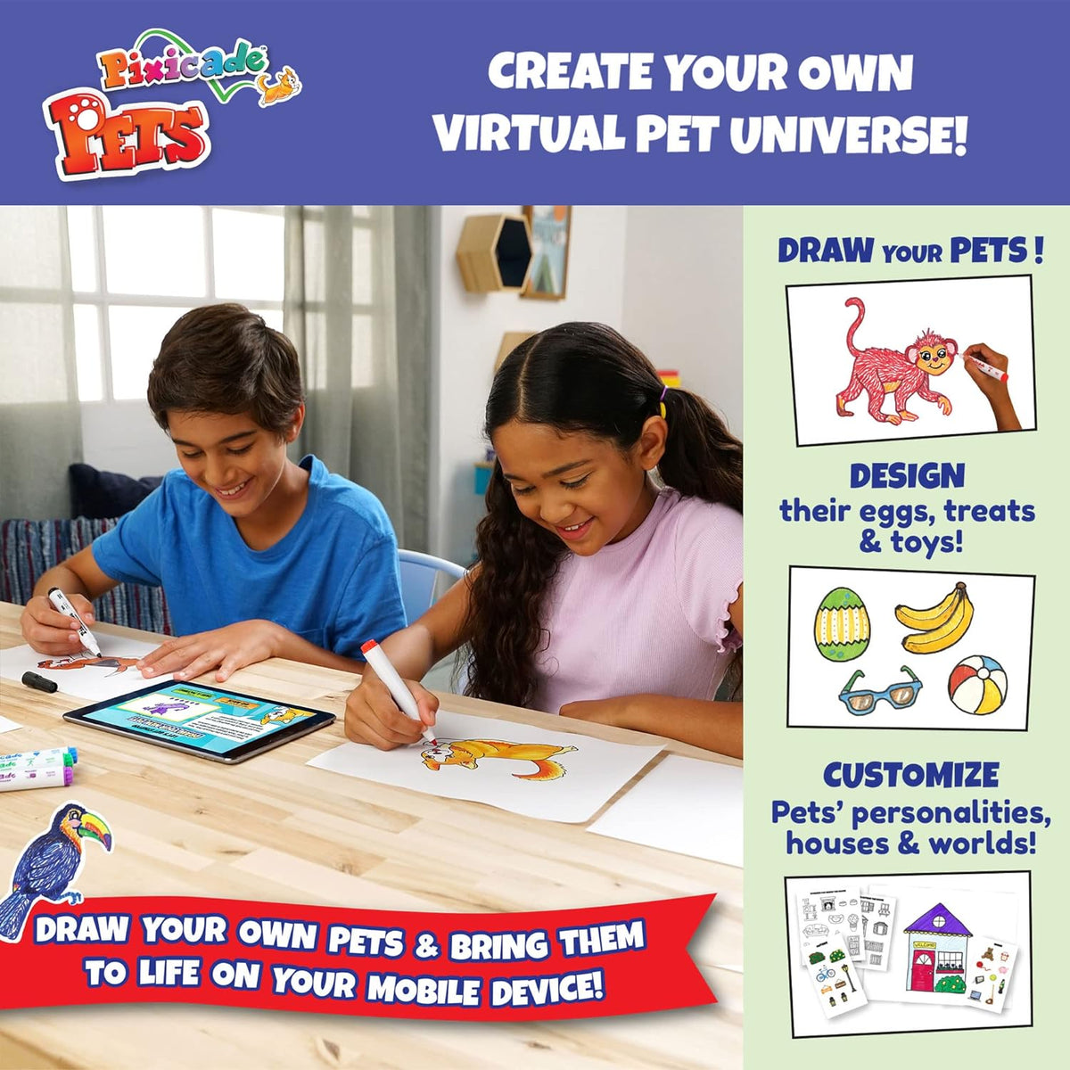 Playable Drawings Game