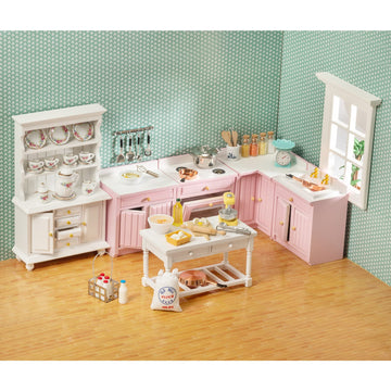 Samcami Miniature Dollhouse Accessories - Dollhouse Furniture 1 12 Scale - Mini Stuff For Dollhouse Kitchen - Stand Mixer, Kitchen Scale, Flour, Rolling Pin And Others