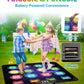 Gleamkid Dance Game Mat For Kids, Led Light-Up 12-Button Dance Pad With Adjustable Volume, Built-In Music, 1-Player & 2-Player M