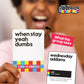 Guess The Gibberish Card Game for Families by Relatable, From The Creators of Incohereant, Fun Kids Games for Kids 12+, Game Nig