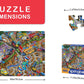 Springbok - Getting Away - 1000 Piece Jigsaw Puzzle- Cartoon Illustration Of Transportation To Challenge Your Brain