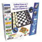 Lexibook , 8-In-1 Games Set, Chess, Checkers, Backgammon, Chinese Checkers, Nine Men'S Morris Game, Snakes & Ladders Game, Goose