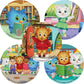 SmileMakers Daniel Tigers Neighborhood Stickers - Prizes and Giveaways - 100 per Pack