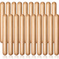 Boao 20 Pcs 8 Inch Music Rhythm Sticks For Kids Bulk, Music Lummi Sticks With Carry Bag, Classical Wood Claves Musical Percussion Instrument Drumsticks Classroom School Perform Show Set