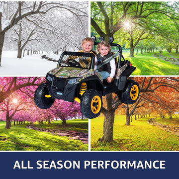 Peg Perego Official 12 Volt Replacement Battery for Ride on Toys. All Season Performance. Works with John Deere, Polaris, and Ca