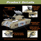 XDUOYJOY Military Tank Toy Sets, Army Toys with 7 Vehicles, Army Men Trucks Helicopter Birthday Gift for Boys Age 4-7, Easy to S
