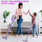 Blaxtem 4-In-1 Kids Vacuum That Really Works, Toddler Pretend Play Cleaning Toy Set With Real Suction, Toys Working Cleaner Birt