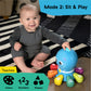 Baby Einstein Ocean Explorers Go Opus Go 4-In-1 Crawl & Chase Activity Learning Toy, Music And Lights, Ages 3 Months To 5 Years