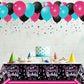 3 Pieces Music Party Tablecloth Happy Birthday Table Cover Decoration Music Note Social Media Themed Party Supplies Favor Disposable Plastic Tablecloth