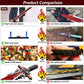 HIGH GODO Wolf Gravestone Sword Building Set, 41" Plastic Model Toy, 823 PCS for Ages 14+