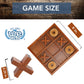 We Games Tic-Tac-Toe Wooden Board Game