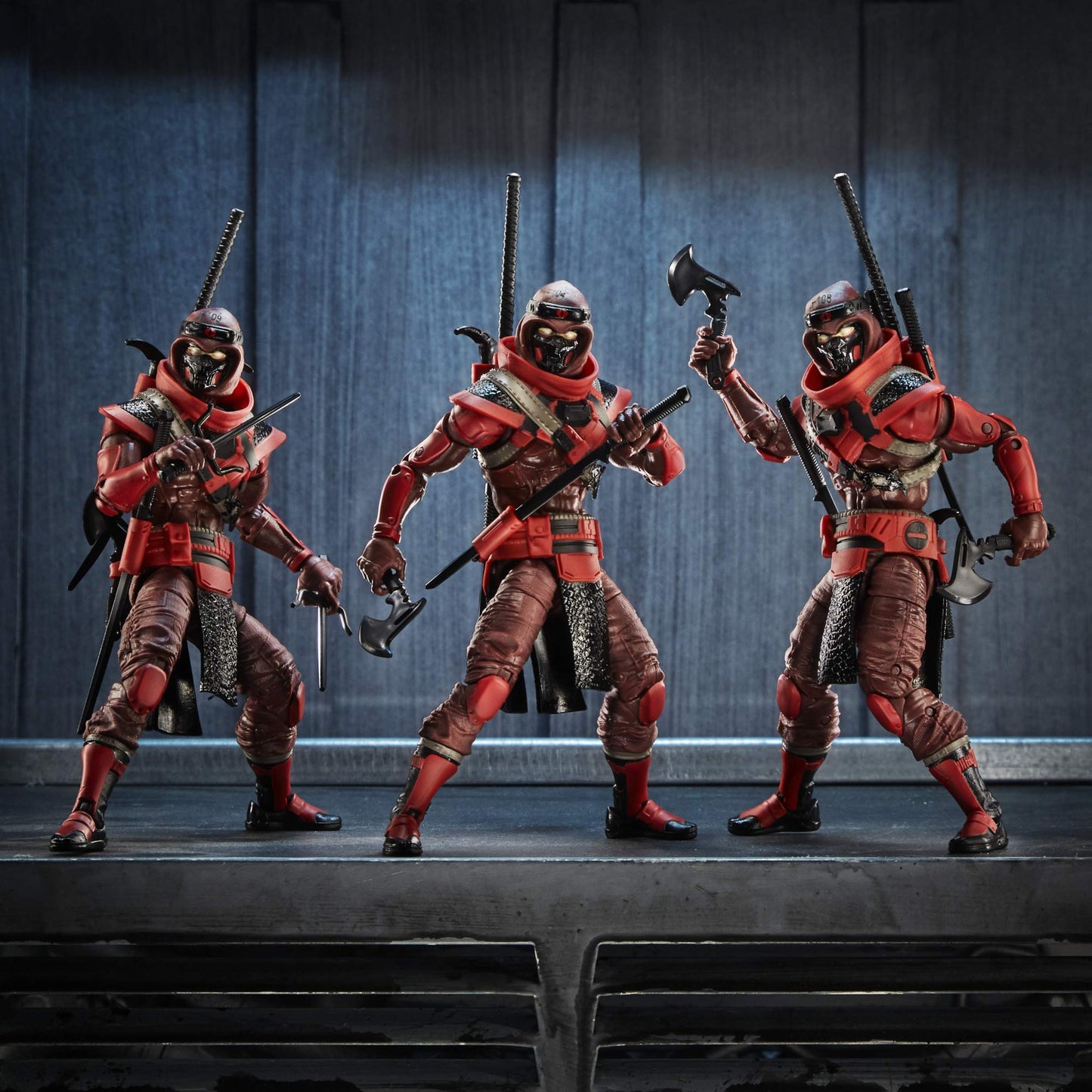 Hasbro G.I. Joe Classified Series Red Ninja Action Figure 08 Collectible Premium Toy With Multiple Accessories 6-Inch Scale With Custom Package Art