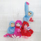 Kenzie'S Boutique Handmade Personalized Valentines Day Hanging Monkey Plush Gift For Kids - Custom Stuffed Animal Name - Hanging